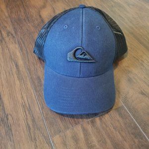 Quicksilver trucker cap snap back hat New